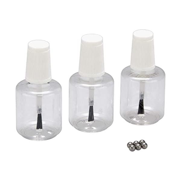 -/-/OF-086・フィニッシュプロダクツシリーズ・フタにハケが付いているプラスチック製ボトル・塗料やサーフェイサーなどを入れて、ボトルからそのまま塗り付けが可能・ボトル内の材料をかくはんするのに便利なステンレス球が6個付属・容量:約26...