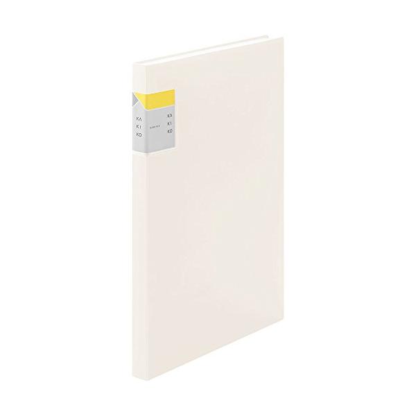 キングジム クリアファイル カキコ A4 縦 40P 白 8632Wシロ
