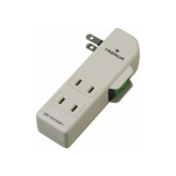 ホワイト/-/Y02SBK310WH・パッケージ個数:1・サイズ(約):幅30×奥行27×高さ112mm・本体重量(約):69g・個口数:コンセント/3個口・定格容量:125V 15A・合計1500Wまで、制限電圧:330V、最大サージ電圧...