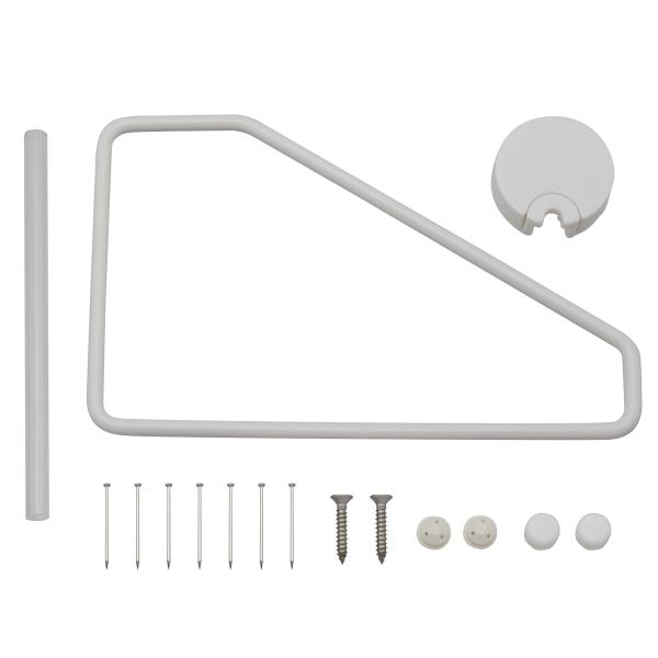 ホワイト/ミニ/AP-3010W・パッケージ個数:1・棚板を載せるだけでのシンプルシェルフです・シェルフを横長に使う場合:板厚20mm以下 奥行150mm以下の板材・シェルフを縦長に使う場合:2x4材もしくは1x4材・取付けは下地が石膏ボー...