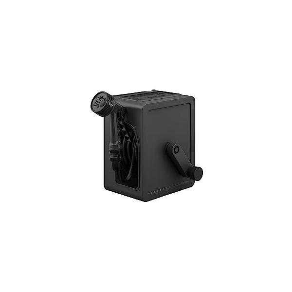 10mダークグレー/10m/FCH-10M・Size:10mStyle:10mColor:ダークグレー・パッケージ個数:1・商品サイズ（cm）：幅約23.2×奥行約19.8×高さ約27.1・ホースの長さ：10m・ホース内径：9mm・材質／本...