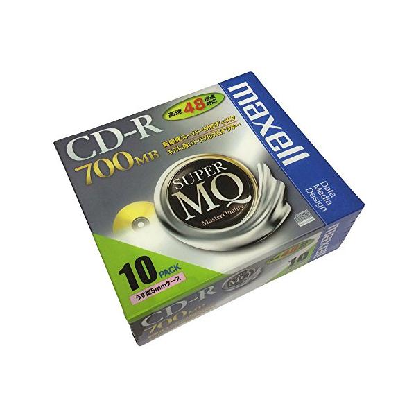 CDメディアブルー/10枚/CDR700S.1P10S・Size:10枚・パッケージ個数:1・規格:CD-R・種類:PC用 / 48倍速・入数:10・盤面印刷:不可