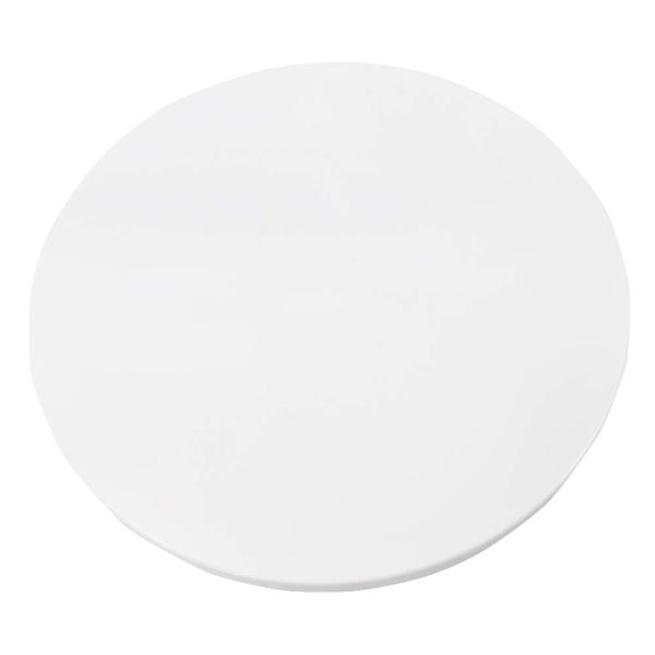 シンプルホワイト/27.5×27.5×2cm/DL-6303・PatternName:ケーキ回転台・パッケージ個数:1・【かんたん すぐできる オリジナルスイーツをつくろう】・デコレーションの仕上げに活躍する ケーキ回転台・手づくりスイーツ...