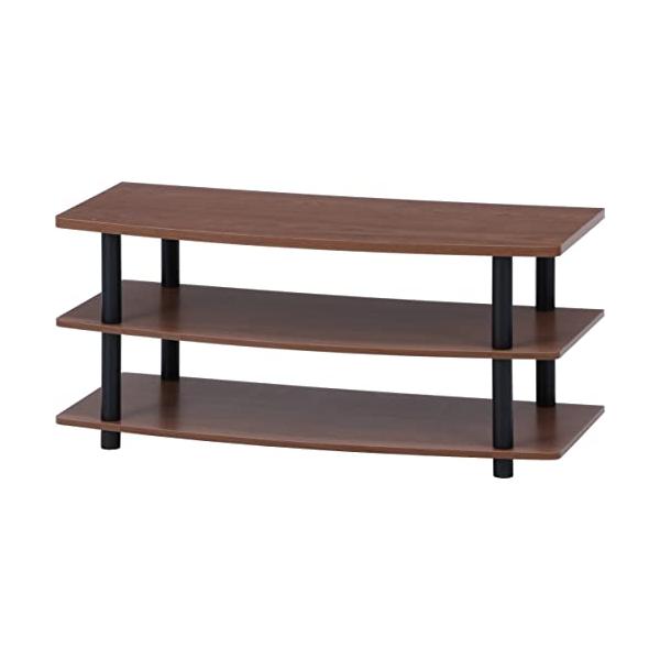 お客様 組立 品・ブラウン 幅90×奥行40×高さ40.5cm 97529・・Color:ブラウン・サイズ:幅90×奥行40×高さ40.5cm・本体重量:10kg・素材・材質:プリント紙化粧パーティクルボード・プラスチック・原産国:マレーシ...