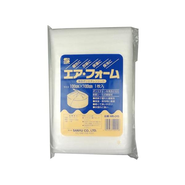 -/-/HR-015・パッケージ個数:1・柔軟で優れた緩衝性・保温、保冷用に最適・軽くて扱いやすい・水濡れに強い