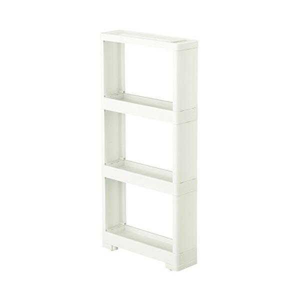 プラスチック天板・ホワイト(スーパースリムラック) 4段 4段・・Style:プラスチック天板PatternName:4段・材質:ポリプロピレン・いろいろ使える超スリム幅 (12cm)・本体サイズ:幅12×奥行40×高さ85cm・組立品 耐...