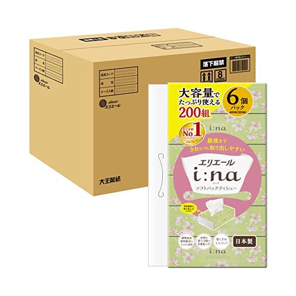 -/200組×60個/4902011100792・PatternName:ケース品(10セット)・パッケージ個数:1・エリエール イーナティシューソフトパックから、大容量パックが登場。・面倒な取替や詰め替えの手間を軽減します。・パルプ100...