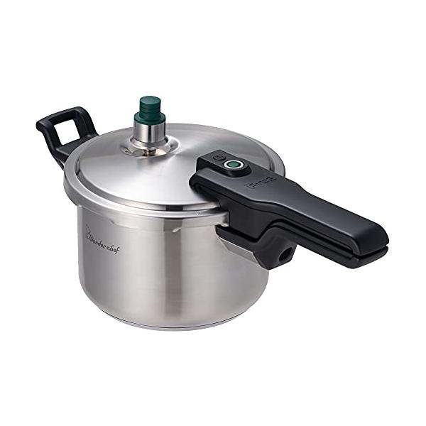 ワンダーシェフ(Wonderchef) Pro2 圧力鍋 3.0L ZPSA30 640987 シルバー