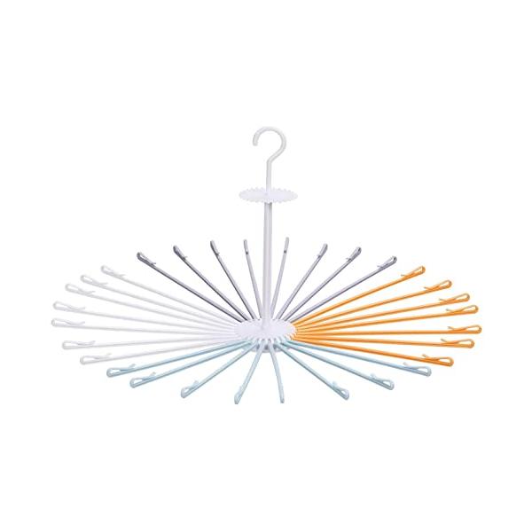 COCOSORA/幅13×奥行13×高さ43.5cm/KL-127・パッケージ個数:1・しっかり干せてスッキリ収納します。・[サイズ](閉じた時)約幅13×奥行13×高さ43.5cm、 (広げた時)直径約80cm、 (アームの長さ)約36c...