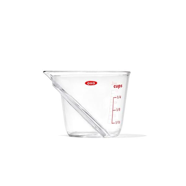 クリア/A.ミニ 60ml/1115180J・Size:A.ミニ 60mlPatternName:新タイプ・パッケージ個数:1・サイズ：6×7.4×5.6cm・重量：約25g・目盛りを見る際に、腰をかがめて横から覗き込んだり、カップを持ち上...