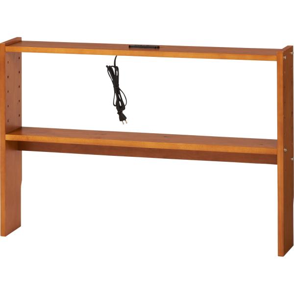 カントリー・ライトブラウン 幅98 WH-7708LBR・【本体サイズ】:約幅98×奥行15×高さ66cm・【後付けできるヘッドボード】:今まで散らかりがちだった枕元の本やティッシュの箱などもスッキリ収納。棚の高さは置く物やベッドの厚みにあ...