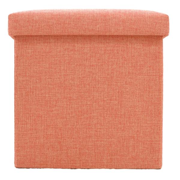 オレンジ/30.5×高さ31cm/20437・パッケージ個数:1・サイズ：(約)30.5×30.5×高さ31cm、畳んだ状態(約)30.5×30.5×高さ6cm・重量：(約)1605g・構造部材:繊維版　蓋／クッション材:ウレタンフォーム、...