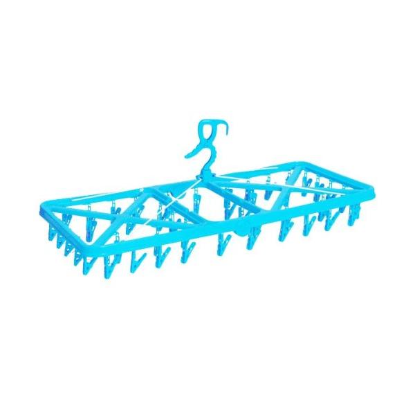 -/-/P-44・パッケージ個数:1・室内外で使いやすい3WAYフック・指にフィットするくぼみ付きピンチ・本体　ピンチ：ポリプロピレン　バネ：硬鋼線　吊り線：鋼鉄樹脂皮膜