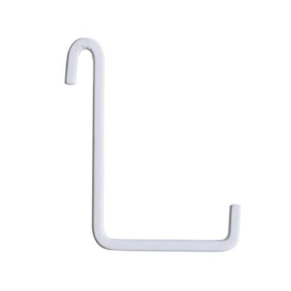 L型フック・白  LAC-016・色:白・パッケージ重量: 0.02 kg・素材: 合金鋼