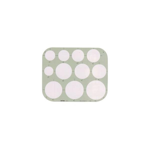ドラパス(Drapas) テンプレート E118 円定規 (超特大) 31118 : Raffine