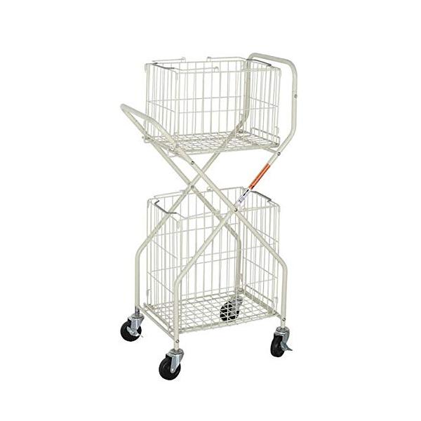【人気商品】ダルトン(Dulton) ランドリートローリー アイボリー 収納も移 ダルトン(Dulton) ランドリートローリー アイボリー 収納も移動も