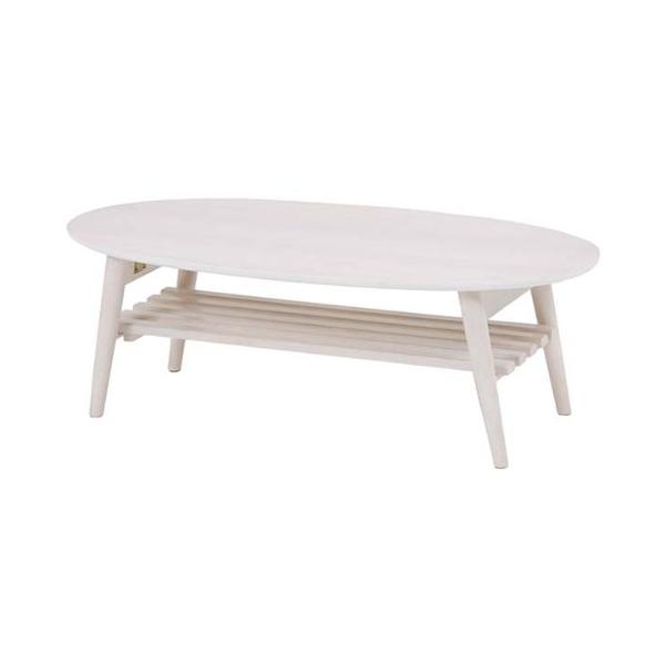 折りたたみホワイトウォッシュ/W1000×D500×H335mm/MT-6922WS・Color:ホワイトウォッシュ・パッケージ個数:1・サイズ:(約)幅100×奥行50×高さ33.5cm・本体重量:6.8・天板:MDF、天然木突板 脚:ラ...