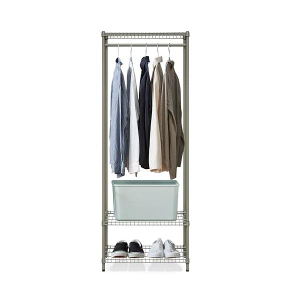 アイリスオーヤマ カラースチールシェルフ スチールラック 幅59 収納