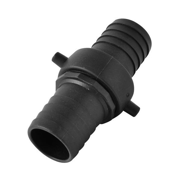 黒/5.6×7.6×11.9cm/641312・パッケージ個数:1・用途:38mmホース用・ネジ:ネジ1 1／2インチPFネジ・材質:樹脂・製品寸法(縦×横×高さ):約5.6×7.6×11.9cm・原産国:日本