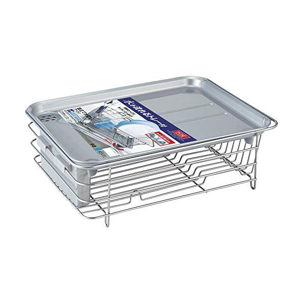 ・シルバー Pack 1 5530・・Size:Pack 1・サイズ:295×395×154mm・本体重量:約916g・材質:本体/鉄(樹脂コーティング)、トレー・箸立て・排水口/PP・原産国:中国