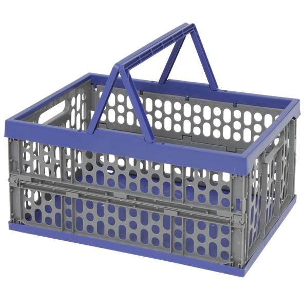 深さ:34.5cmブルー/グレー/32L/TOC-32L・Color:ブルー/グレーSize:32L・パッケージ個数:1・折りたたみ時サイズ(約):幅47.5×奥行34.5×高さ7・耐荷重:8kg・スタッキング5段まで・カラー:ブルー/グレ...