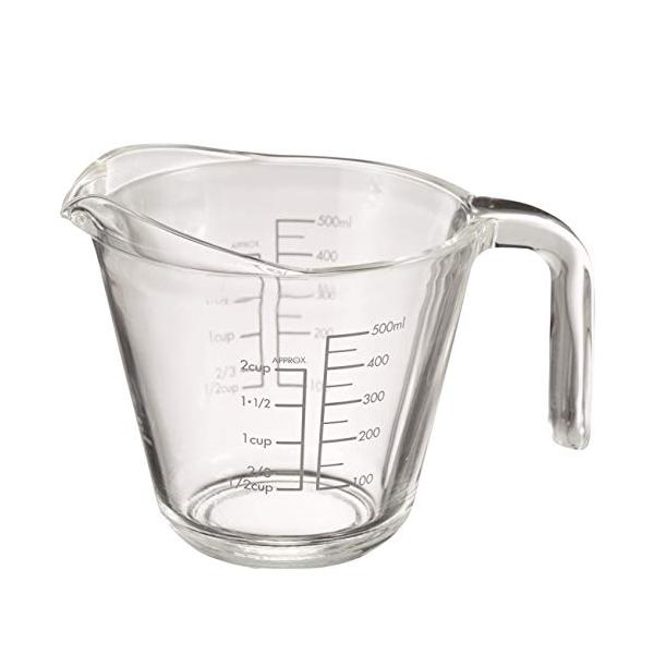 取っ手付きグレー/500mL/MJP-500-GR・Color:グレーSize:500mLStyle:取っ手付きPatternName:単品・パッケージ個数:1・【メジャーカップ】 内側から見えるメモリがポイント。計量カップを使うときの目線...