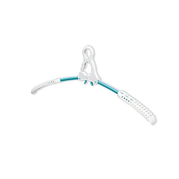 単品ホワイトグリーン/大/LT-06GR・パッケージ個数:1・首元を伸ばさずに干せて楽々取り入れできます