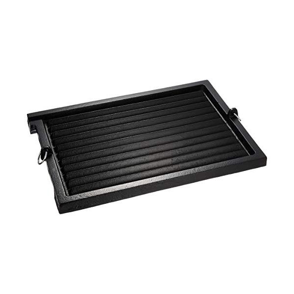 遠藤商事 業務用 角グリルパン 大 鉄鋳物 AGL06001 : Raffine - 通販  