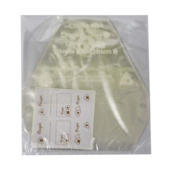 -/15.3×0.003×14.4cm/AL-18030・パッケージ個数:1・サイズ（1枚当り）：15.3×0.003×14.4cm、材質：フィルム：ポリプロピレン、シール：パルプ、耐熱温度：約80度、入数：30枚、生産国：日本・おにぎりを...