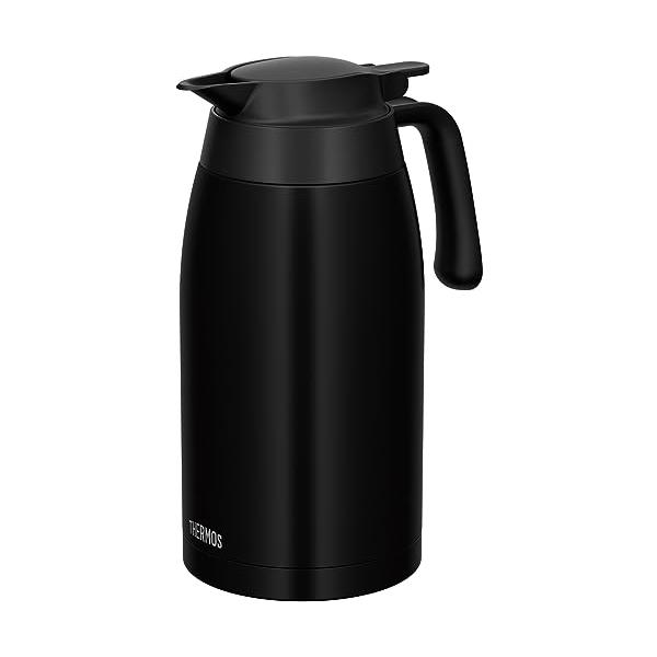 サーモス ステンレスポット 2L マットブラック 保温ポット 卓上ポット 魔法びん構造 保温保冷 TTB-2001 MTBK