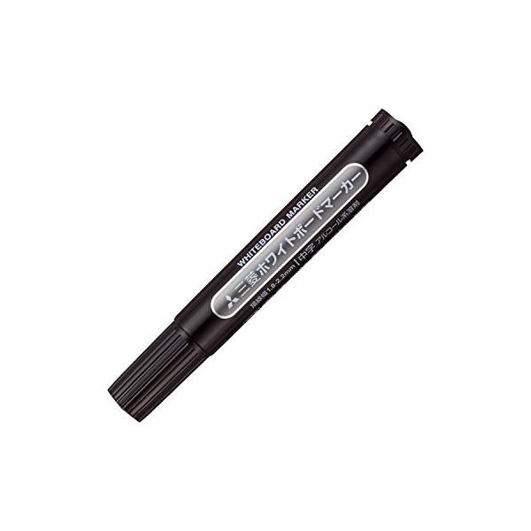 中字・黒  PWB4M.24・【uni】三菱ホワイトボードマーカー・【筆記線幅】1.8〜2.2mm 【インク色】黒 【入数】1本・【注意事項】横置きに保存して下さい。・【仕様】使い切りタイプ・【サイズ】軸径φ18mm×厚さ18mm×全長11...