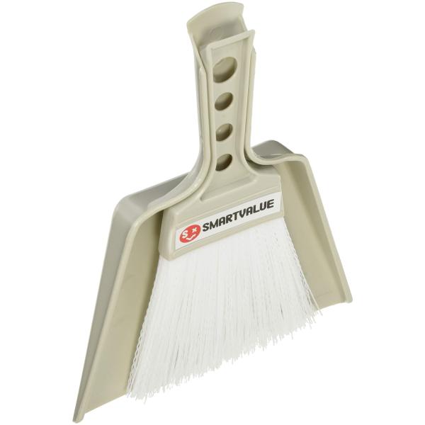 モダングレー/-/N113J・パッケージ個数:1・掃除用品・入数:1個・材質:柄=ポリプロピレン、毛=ポリプロピレン、チリトリ=ポリプロピレン・サイズ:ほうき=幅130×全長205mm、チリトリ=幅165×全長220mm・色:グレー