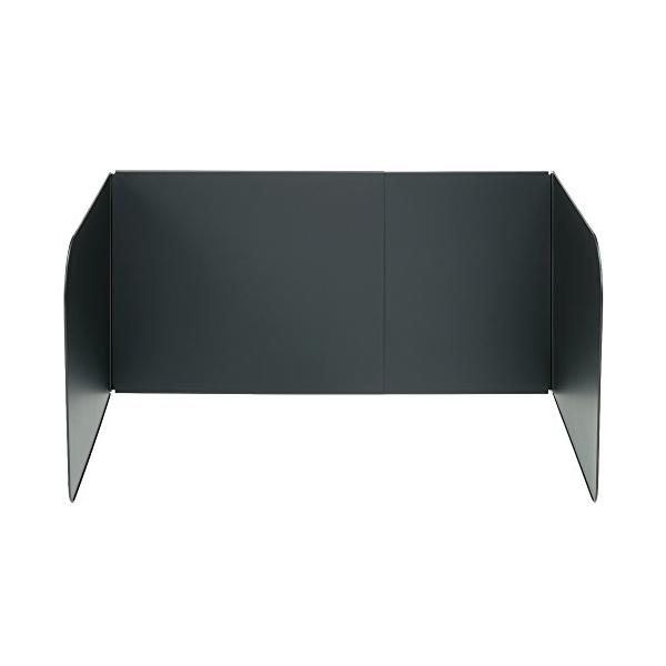 システムキッチンガード 3面タイプ・ブラック  BC-K3・・Style:システムキッチンガード 3面タイプ・サイズ(約):横幅42~78×奥行き44×高さ35cm・素材・材質:本体/鉄、表面加工/フッ素樹脂塗膜加工・生産国:日本・料理から...