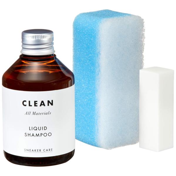 スニーカーケア-/Free Size/193550・パッケージ個数:1・スニーカーを丸洗い 本革にも安心・【セット内容】リキッドシャンプー・ケアスポンジ・消しゴムクリーナー・性別: ユニセックス大人・生産国:日本