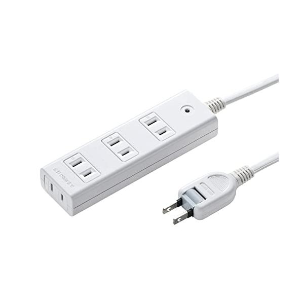 4個口ホワイト/3m/TAP-SP2114MG-3WN・Size:3mStyle:4個口・パッケージ個数:1・雷ガードを内蔵しており、接続機器を雷から守ります。雷ガード作動中は確認ランプが点灯します。ランプが消えた場合は効果がなくなっていま...