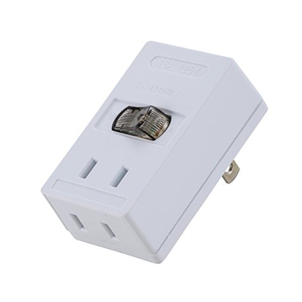 ホワイト/-/HS-TMP2B2-W・パッケージ個数:1・15A 125V 1.500W以下・LED集中スイッチ・商品サイズ (高さ×奥行×幅): 45mm×80mm×40mm・ブラント名: オーム(OHM)・メーカー名: オーム(OHM)