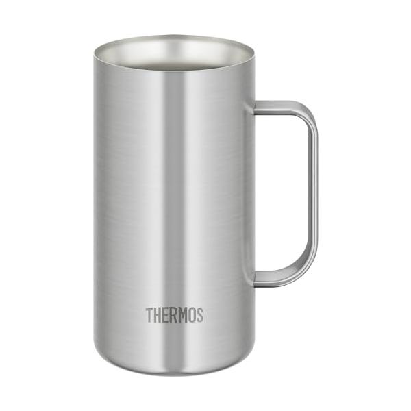 tomoegozen専用　竹製ビアジョッキ18個 サーモス 真空断熱ジョッキ 720ml ステンレス1 食洗機対応 魔法びん