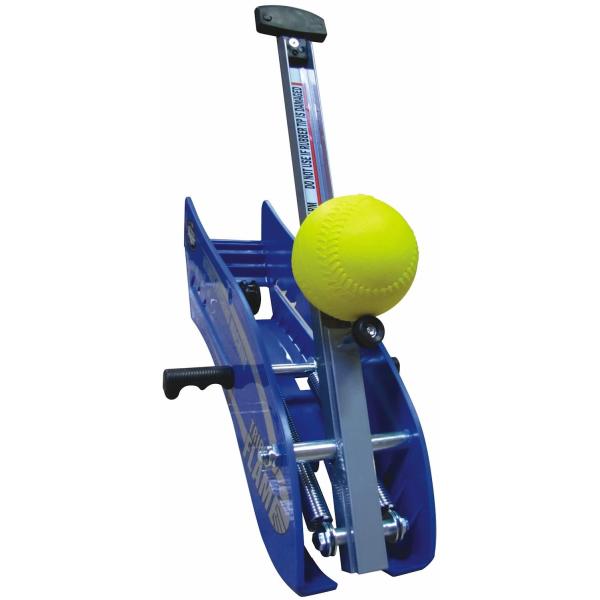 ���C�X�r���X���b�K�[ �s�b�`���O�}�V�� �n���h�^�C�v �싅 �\�t�g�{�[�� LOUISVILLE SLUGGER ���i�摜2