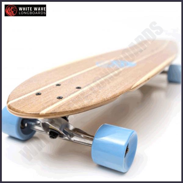ロング スケートボード WHITE WAVE The Rocket 31.5インチ ロング スケートボード WHITE WAVE The Rocket 31.5インチ