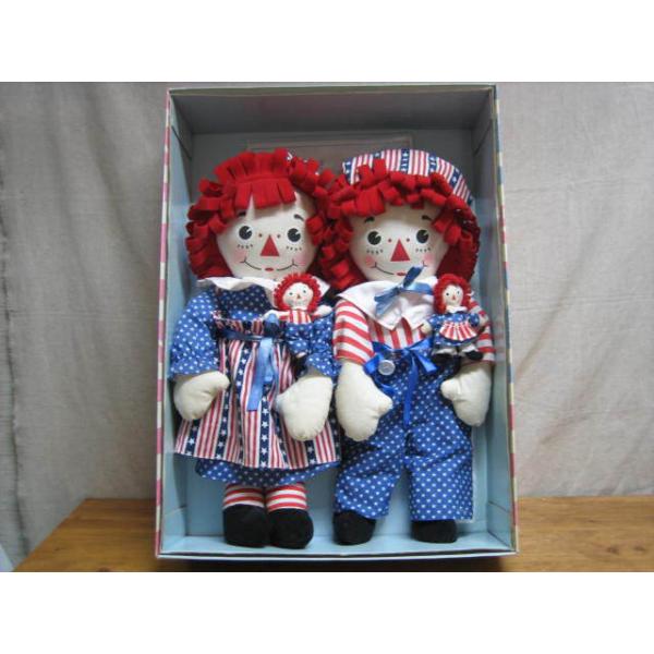 ラガディアン&アンディRaggedy Ann & Andy 限定品 スター&ストライプ