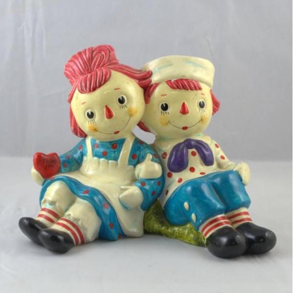 ラガディ貯金箱 ラガディアン 貯金箱 (フタなし) ラガディアン＆アンディ