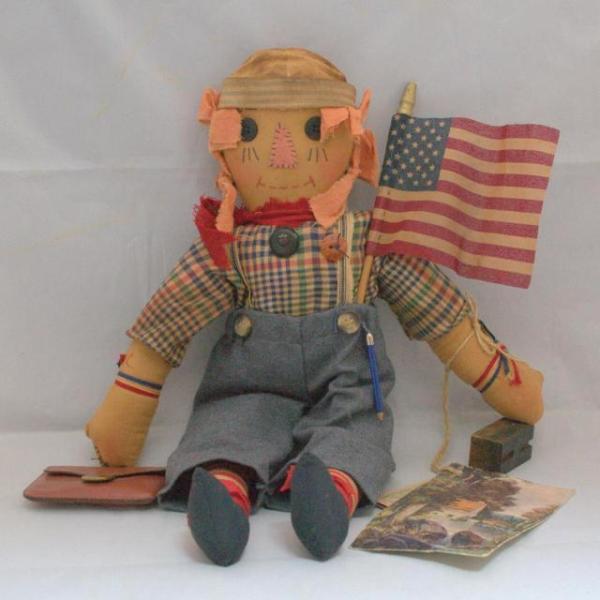 カントリードール,タタードラビット,Flag Waver Andy : カントリー雑貨