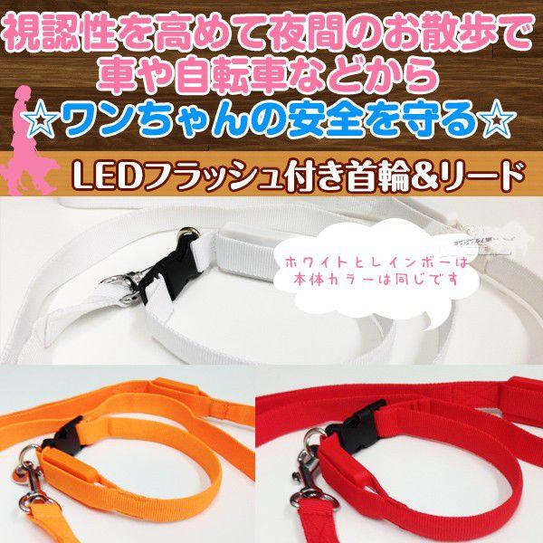 Ledライトフラッシュ付き光る首輪 リードセット レインボー 犬用 夜間を安全にお散歩 Buyee Buyee Japanischer Proxy Service Kaufen Sie Aus Japan
