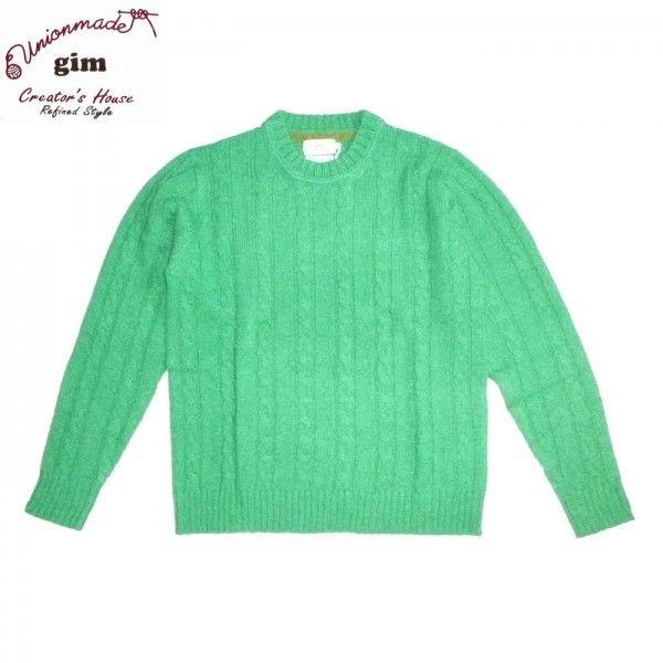 Gim アランニットセーター メンズ フィッシャーマン グリーン Buyee Servicio De Proxy Japones Buyee Compra En Japon