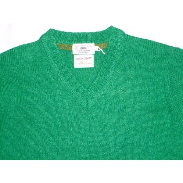 Gim Vネックセーター メンズニット シェットランド グリーン Buyee Buyee Japanese Proxy Service Buy From Japan Bot Online