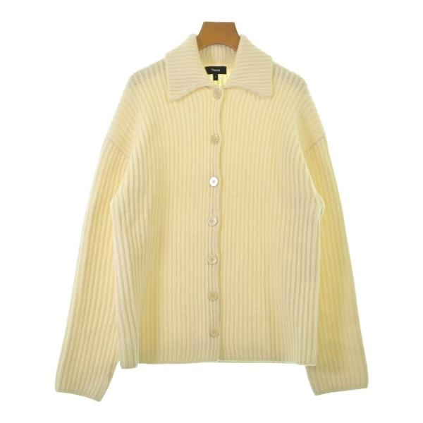Theory セオリー カーディガン S グレー 【古着】【中古】【送料無料】 Theory - Theory セオリー カーディガン S グレー 【古着】【中古】の