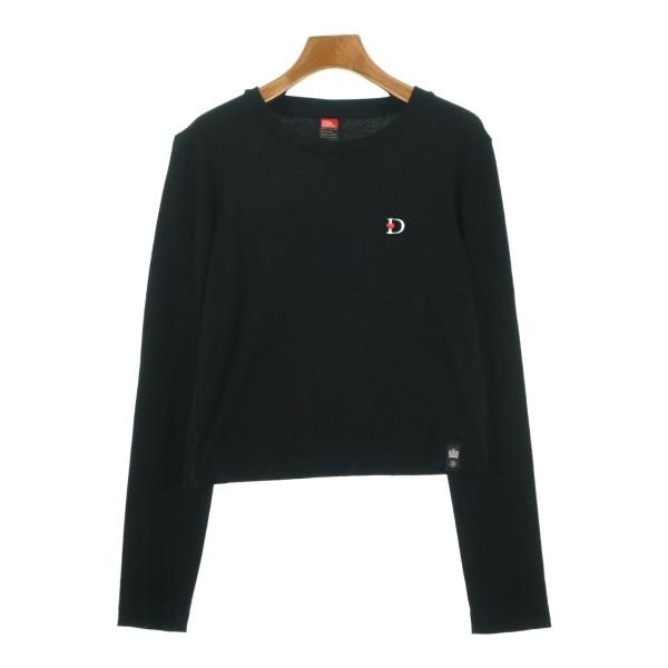 トップス ダブルスタンダードクロージングtシャツ 美品 DOUBLE STANDARD CLOTHING ダブルスタンダードクロージング トップス Tシャツ 長袖 プリント エンブレム 綿100 ブラック ホワイト H1634-00 送料無料 古着 レディース - メルカリ