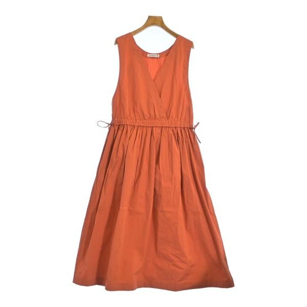 ミナペルホネン　ノースフォレスト　レーヨンワンピース　used クリーニング済 mina perhonen 良品 ミナペルホネン forest ring ヘリンボーン柄