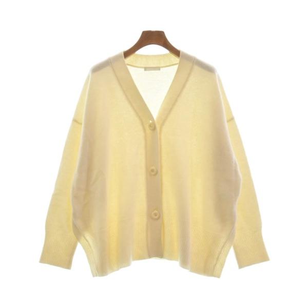 新品未使用　アルアバイル カーディガン allureville（アルアバイル） カーディガン カシミヤブレンドファー