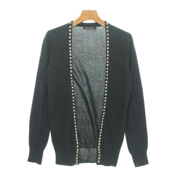 HYSTERIC GLAMOUR ブラックカーディガン HYSTERIC GLAMOUR（ヒステリックグラマー） カーディガン レディース